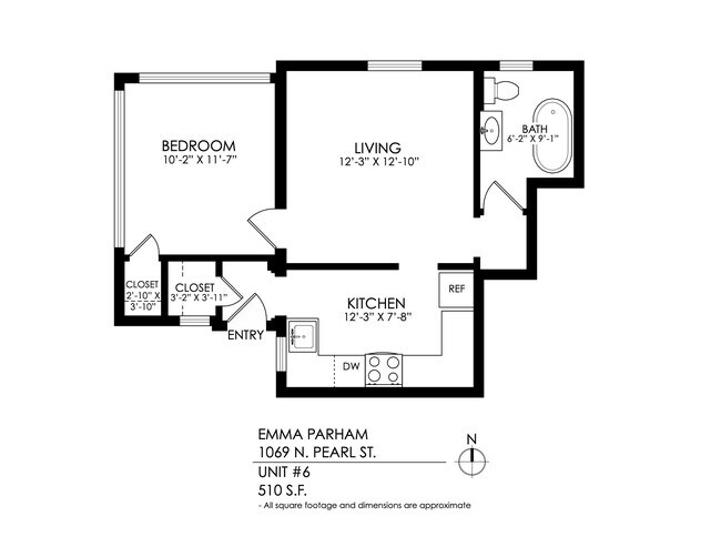 Floorplan - Emma Parham