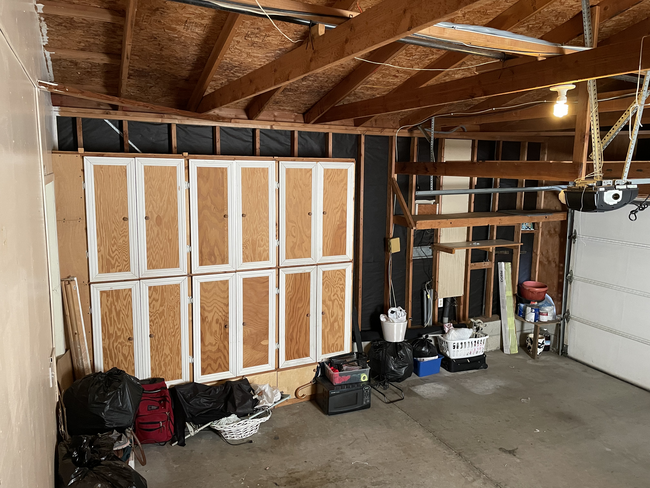 Storage shelves in Garage - 14955 Avenida Venusto