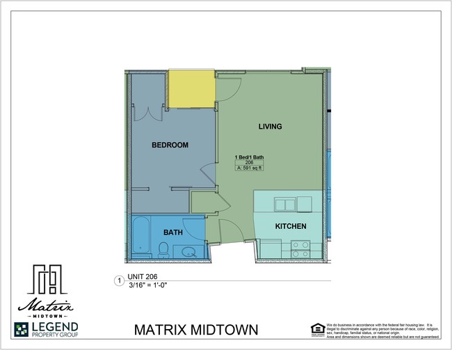 Floorplan - Matrix Midtown