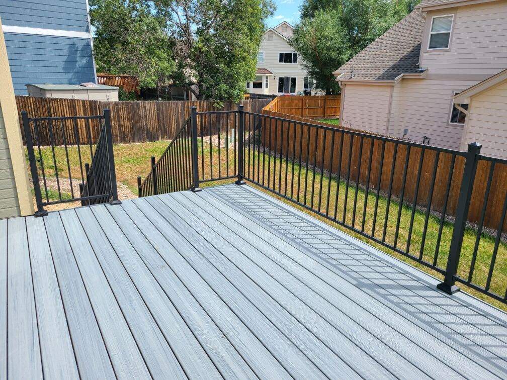 Rear deck - 7113 Cowgirl Way