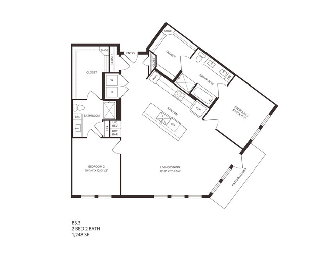 Floorplan - The Boheme