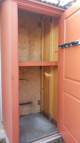 Inside Patio Storage Closet - 4049 Sunset Dr