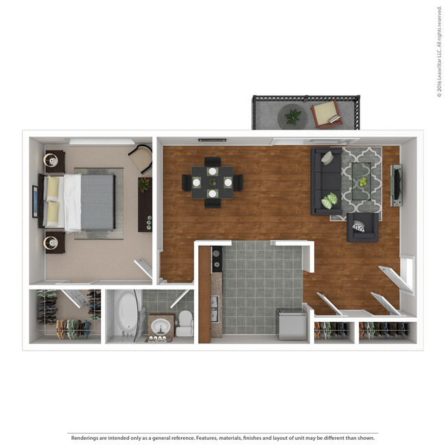 Floorplan - Saratoga Garden Apartments