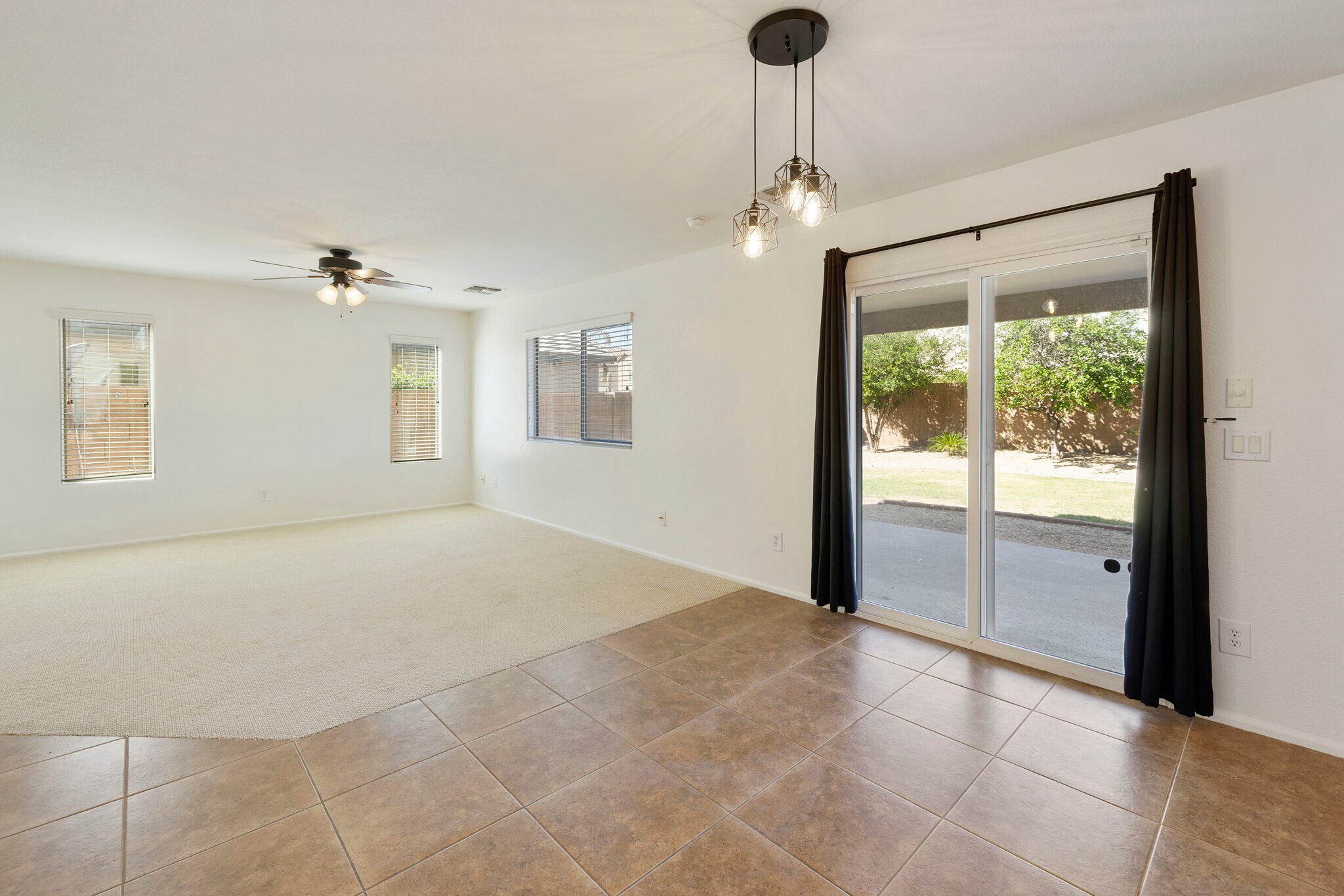 Patio door to backyard - 2404 W Silver Sage Ln