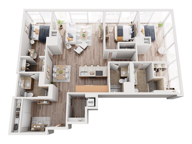 D2 floor plan Aston - Aston