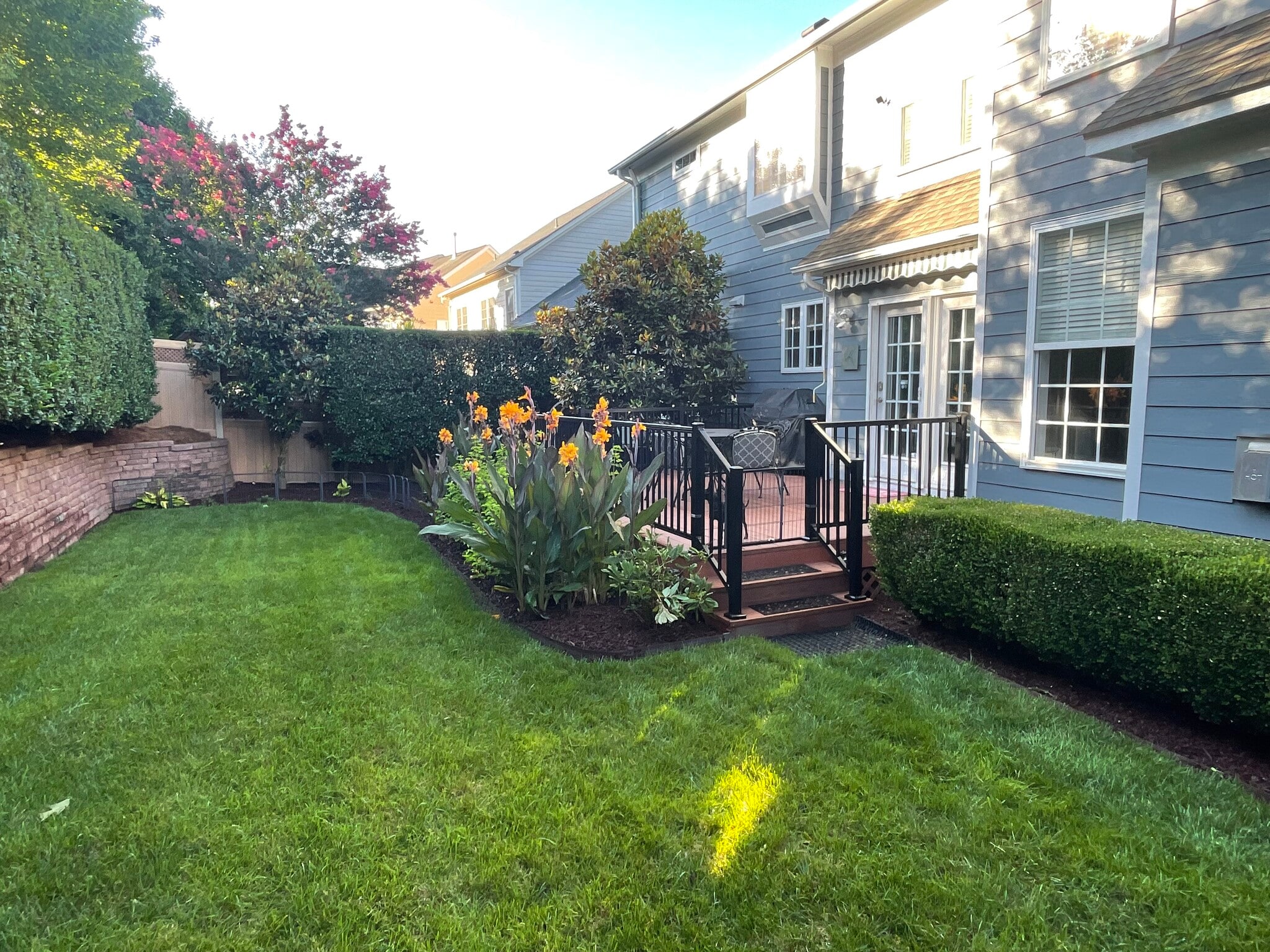 Backyard view - 10851 Bedfordtown Dr