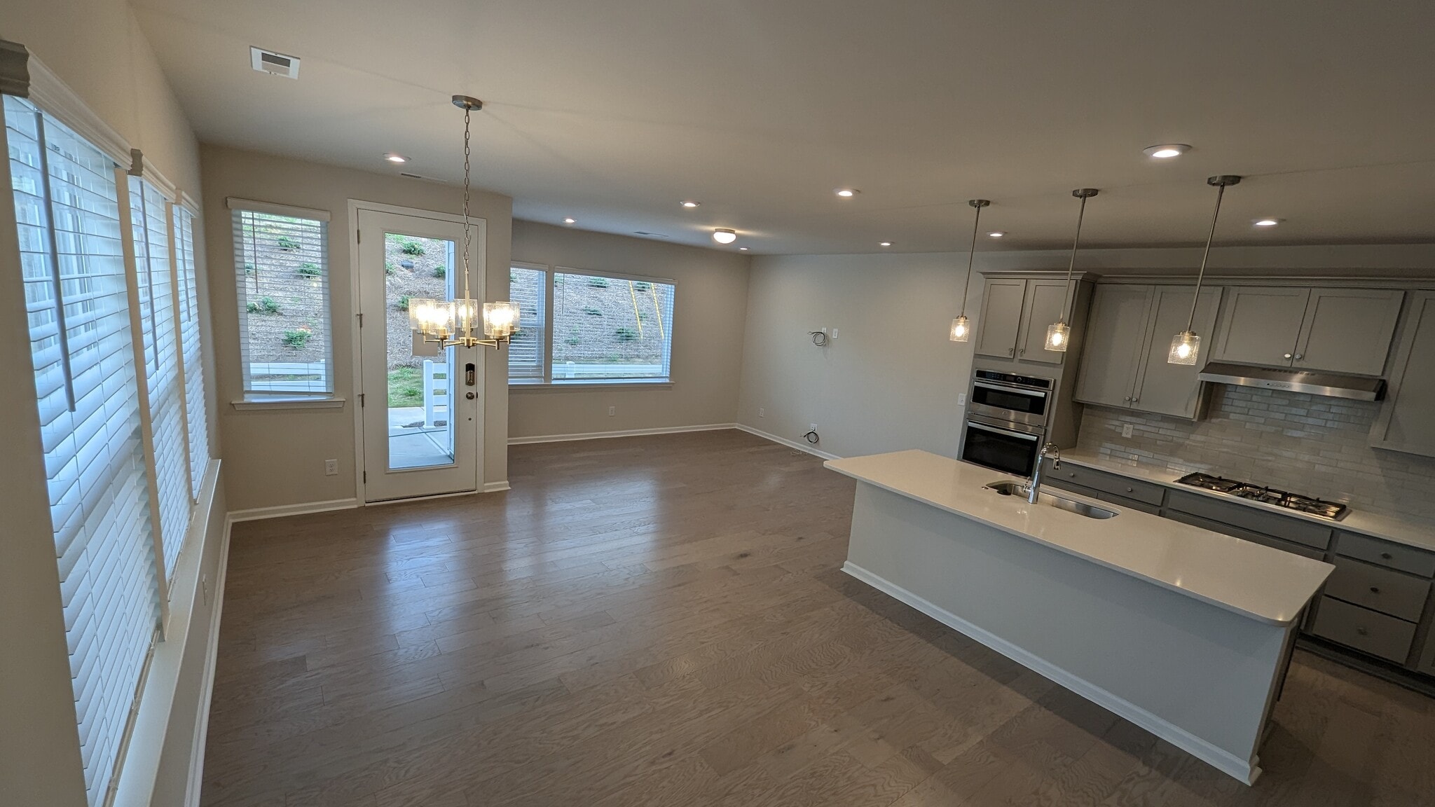 Kitchen dining great room - 1276 Brawley School Rd