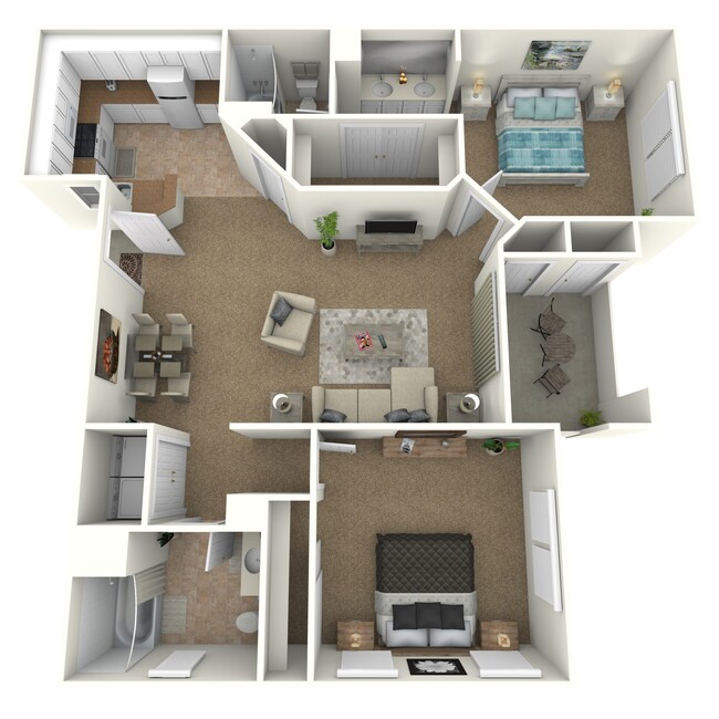 Floorplan - College Park Apartments