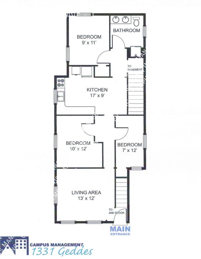 Building Photo - 1331 Geddes Ave