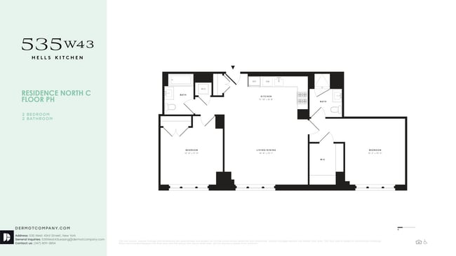 Floorplan - 535 W 43rd Street