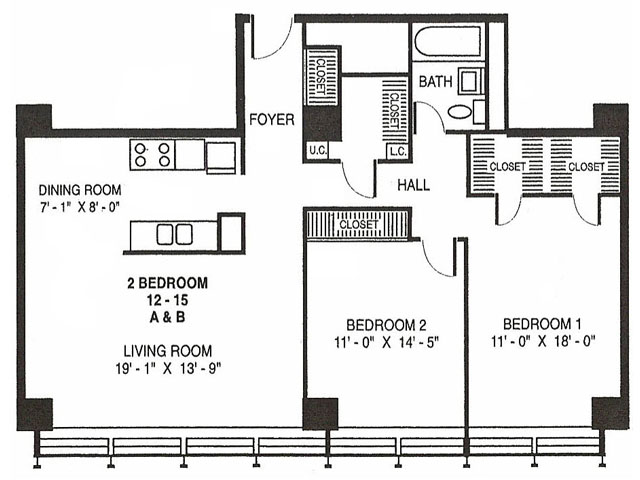 Floorplan - Pavilion Towers