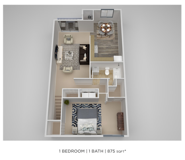 Floorplan - Westwood Gardens Apartment Homes