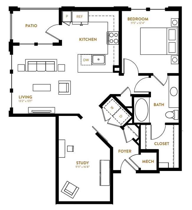 Floorplan - Berkshire Pullman