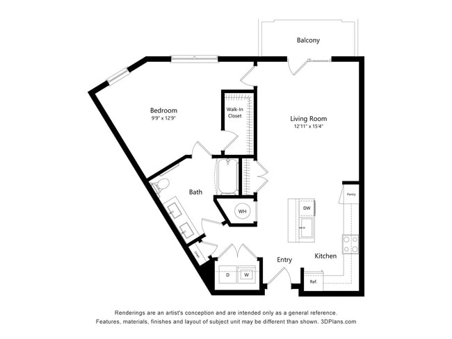 Floorplan - Meridian at Rogers Branch