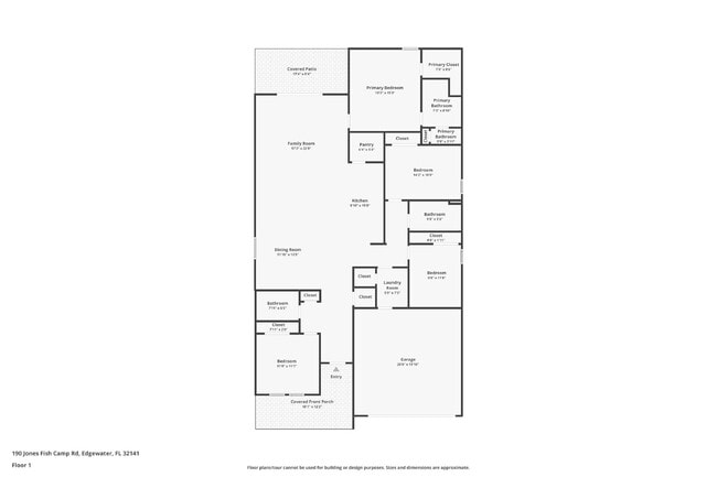 Building Photo - Spacious 4 Bedroom Retreat with 3 Full Baths in Charming Edgewater, FL!