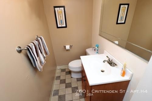 Powder Room - 7601 Crittenden St