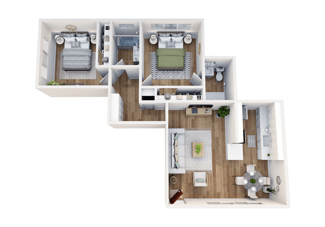Floorplan - 1102 Idaho Apartments