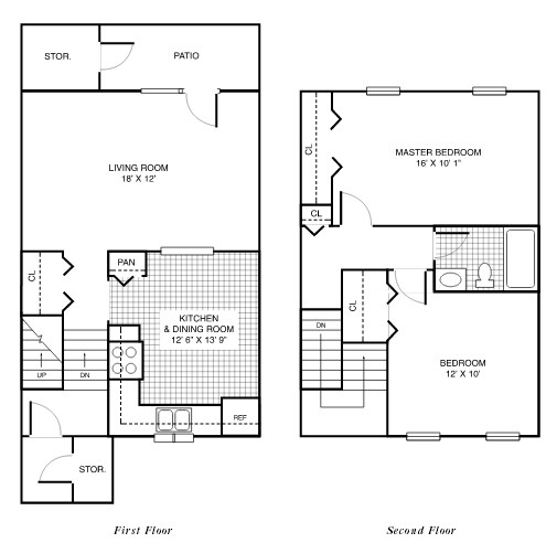 Floorplan - Gladeside Apartments