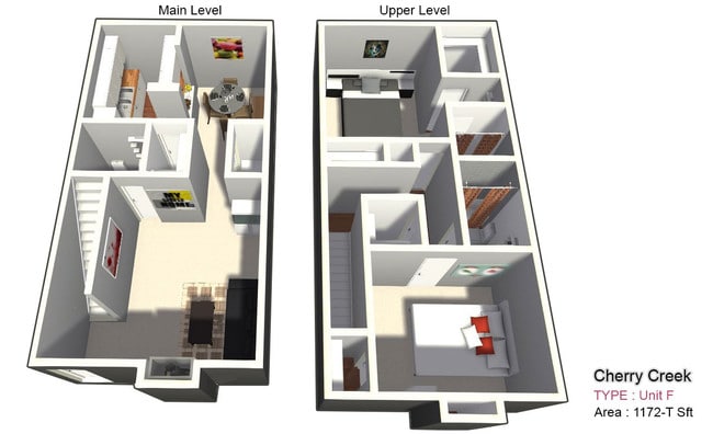 Two Bed / Two and a Half Bath - Cherry Creek