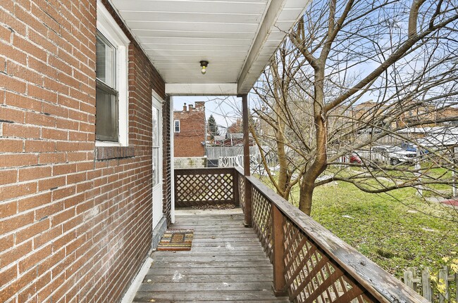 Rear Deck and Entry - 2017 West St