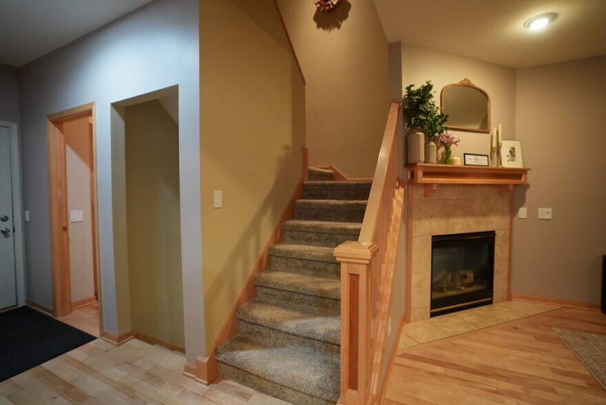 Stairs to 2nd floor - 54 Wood Brook Way