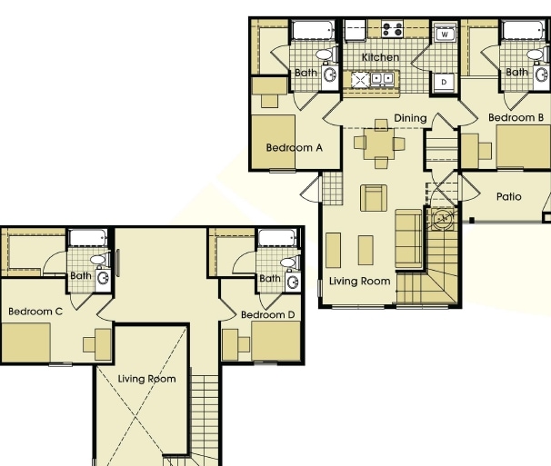 4BR/4BA - Parkway Place Apartments - Historical Acess