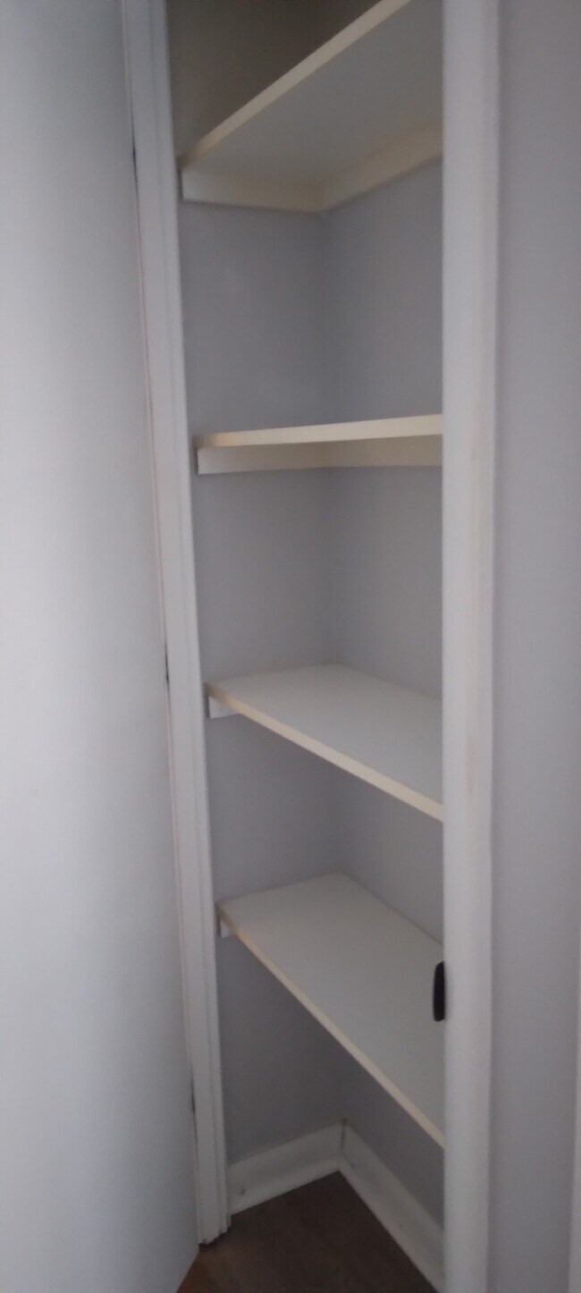 Good closets in the unit - 1300 N St NW