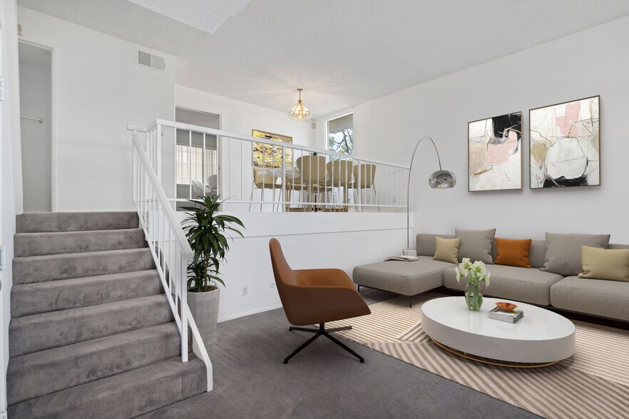 Living Room - 9000 Vanalden Ave