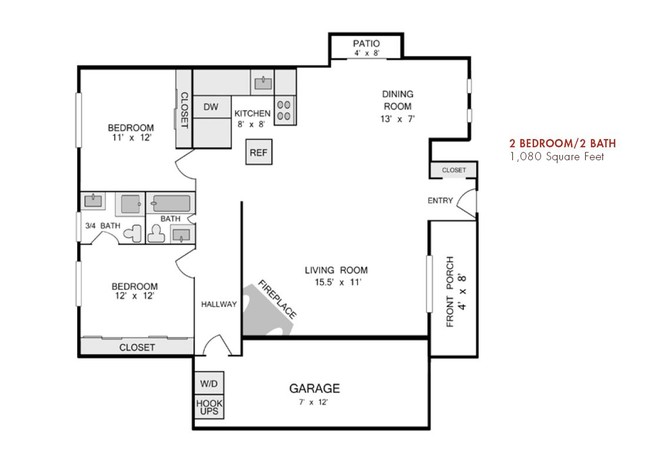 Floorplan - Oak Park