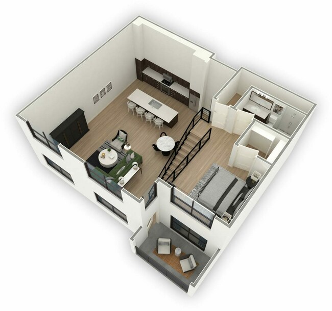 Floorplan - Lakeside Drive Apartments