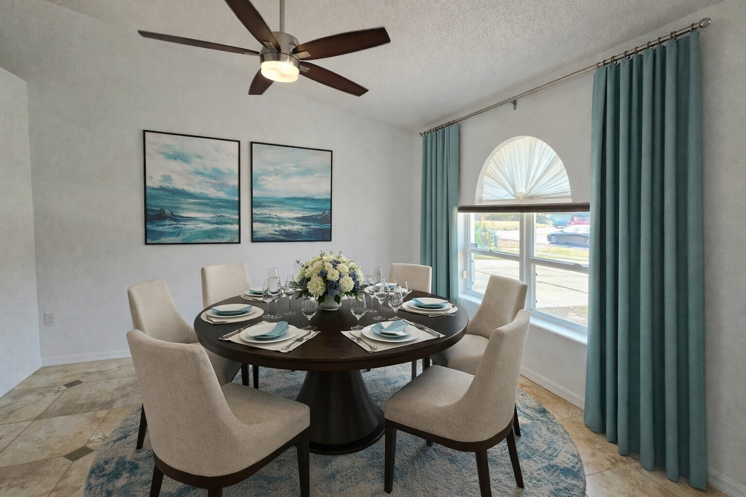 Formal Dining Virtually Staged - 1699 Landfair Ave