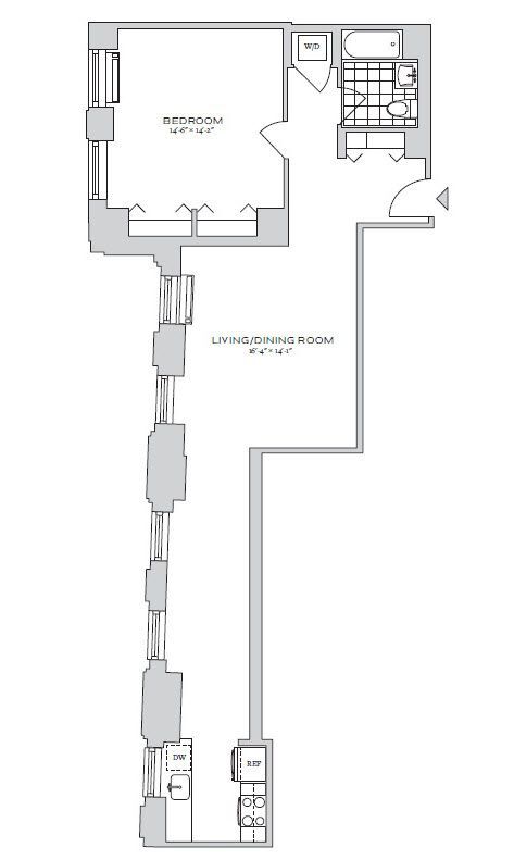 Floorplan - 70 Pine Apartments