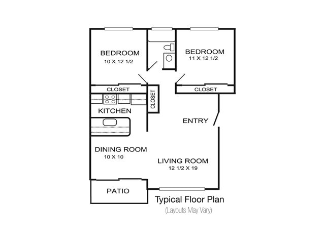 2BR/1BA - Monte Vista Apartments