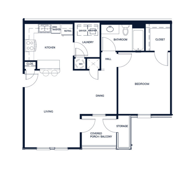 Floorplan - Pines At Allen St