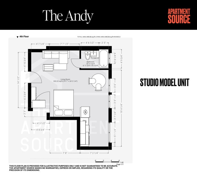 Floorplan - The Andy