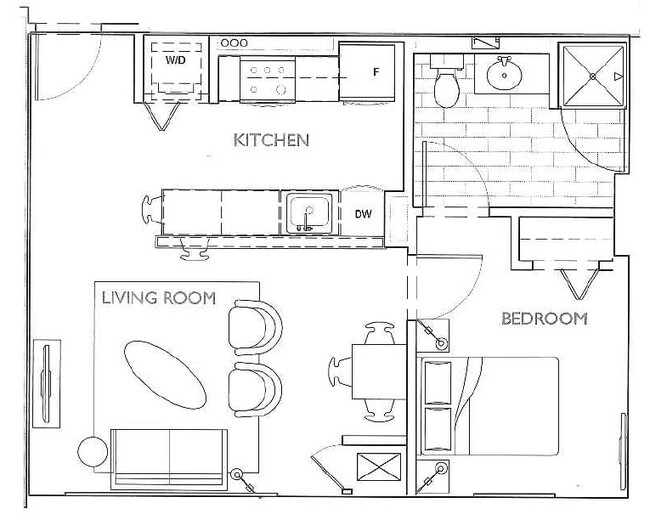 Floorplan - Montserrat at Loyola Station