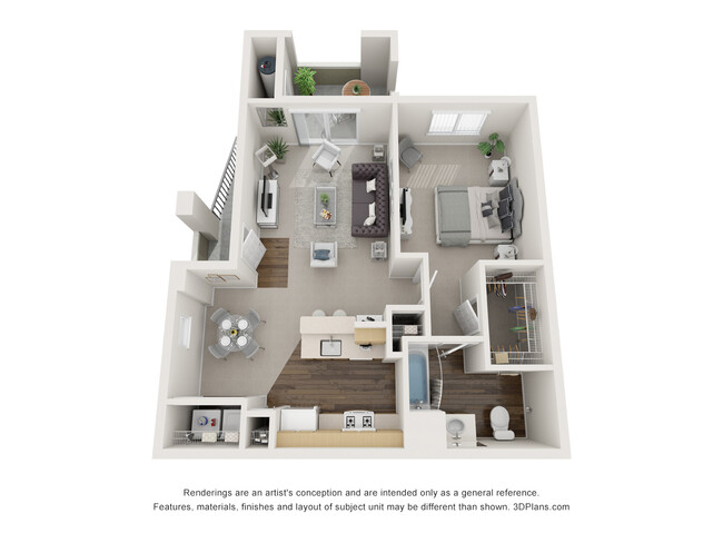 Floorplan - Silver Creek Apartments