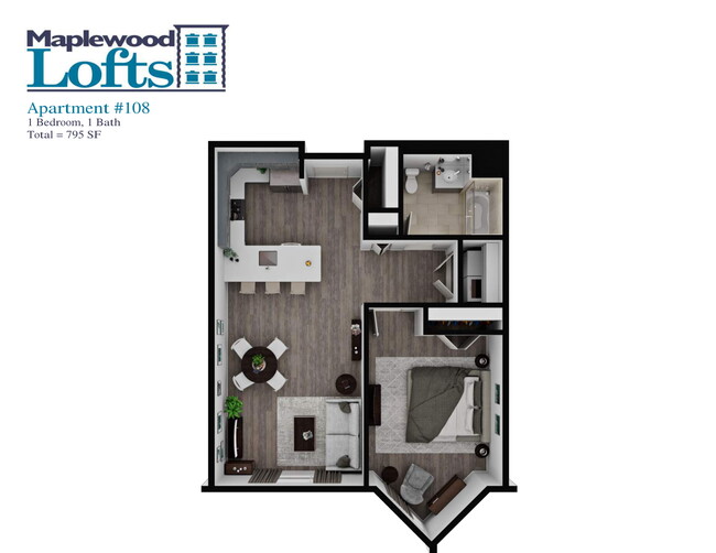 Floorplan - Maplewood Lofts