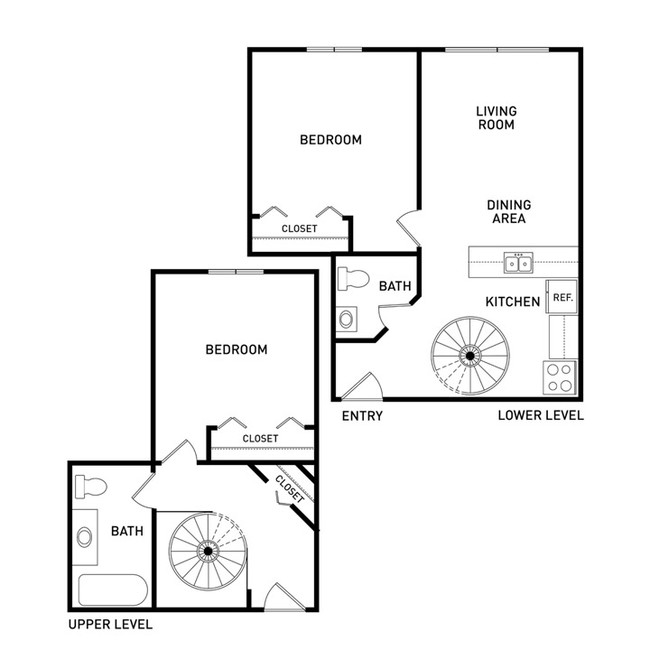 Floorplan - The Oaks Apartments