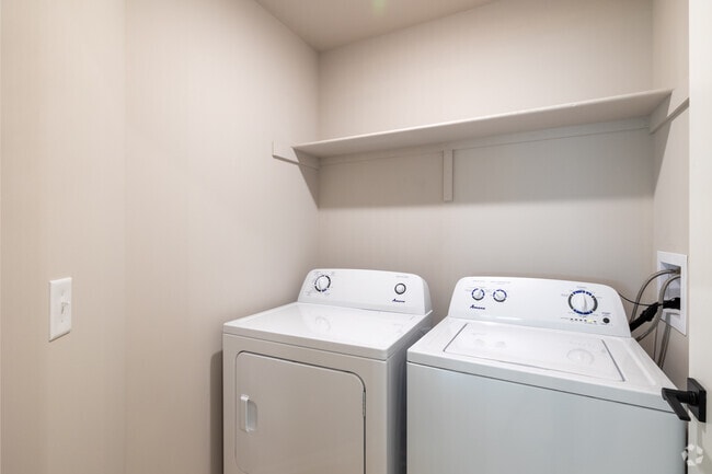 2BR, 2BA - 1,200SF - In-Unit Laundry - The Woodhaven Reserve