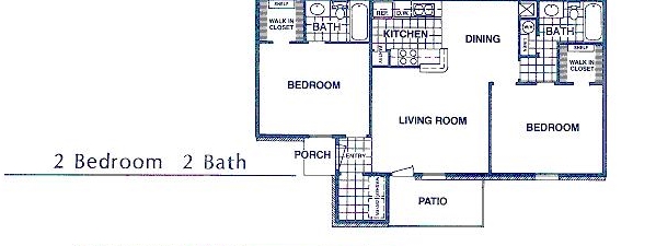 2BR/2BA - Meadows on Blue Bell