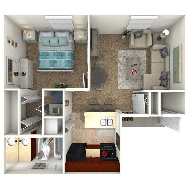 Floorplan - The Villages of Bent Tree Apartments