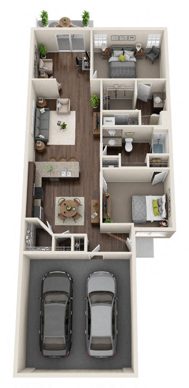 Floorplan - Redwood Westfield Hamilton Way