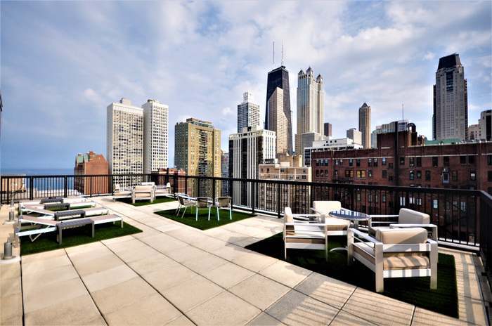 Roof deck - 30 E Elm St