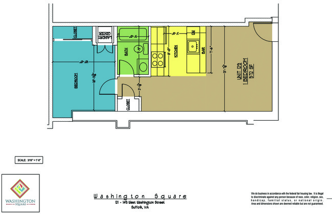 Floorplan - Washington Square