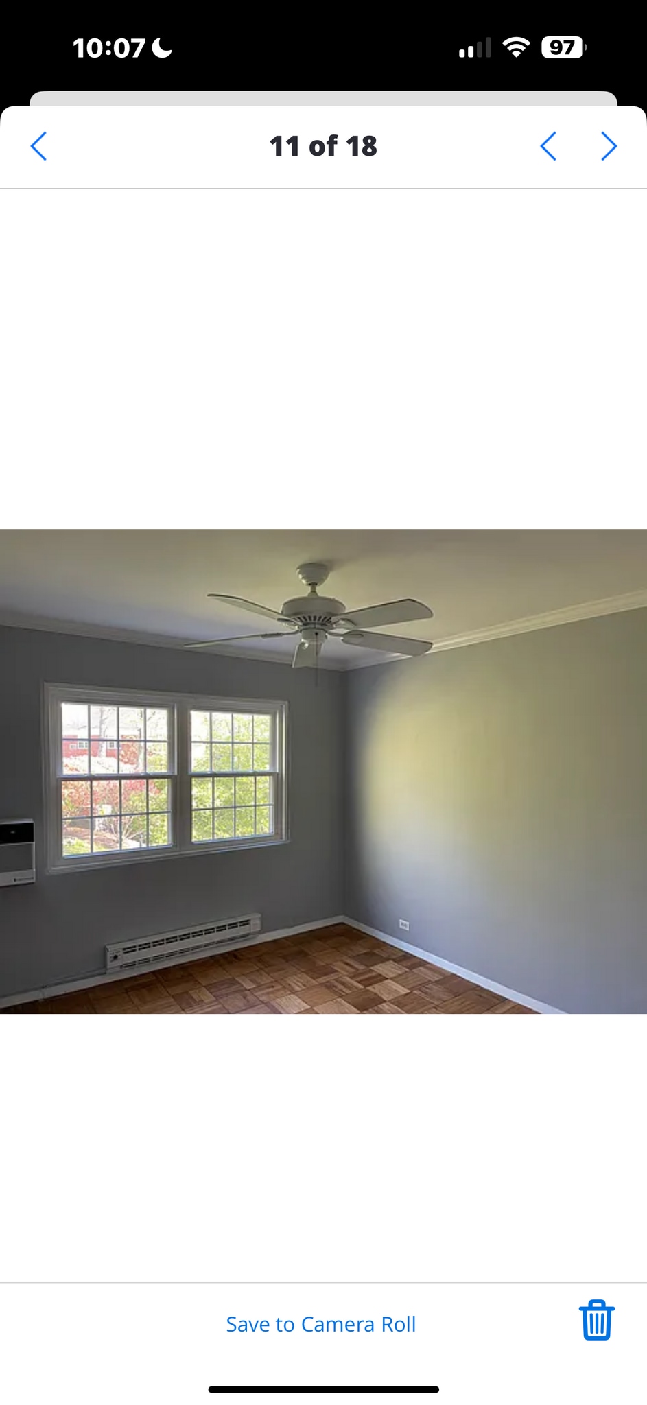 Bedroom (central air now ; units removed) - 3239 Gunston Rd