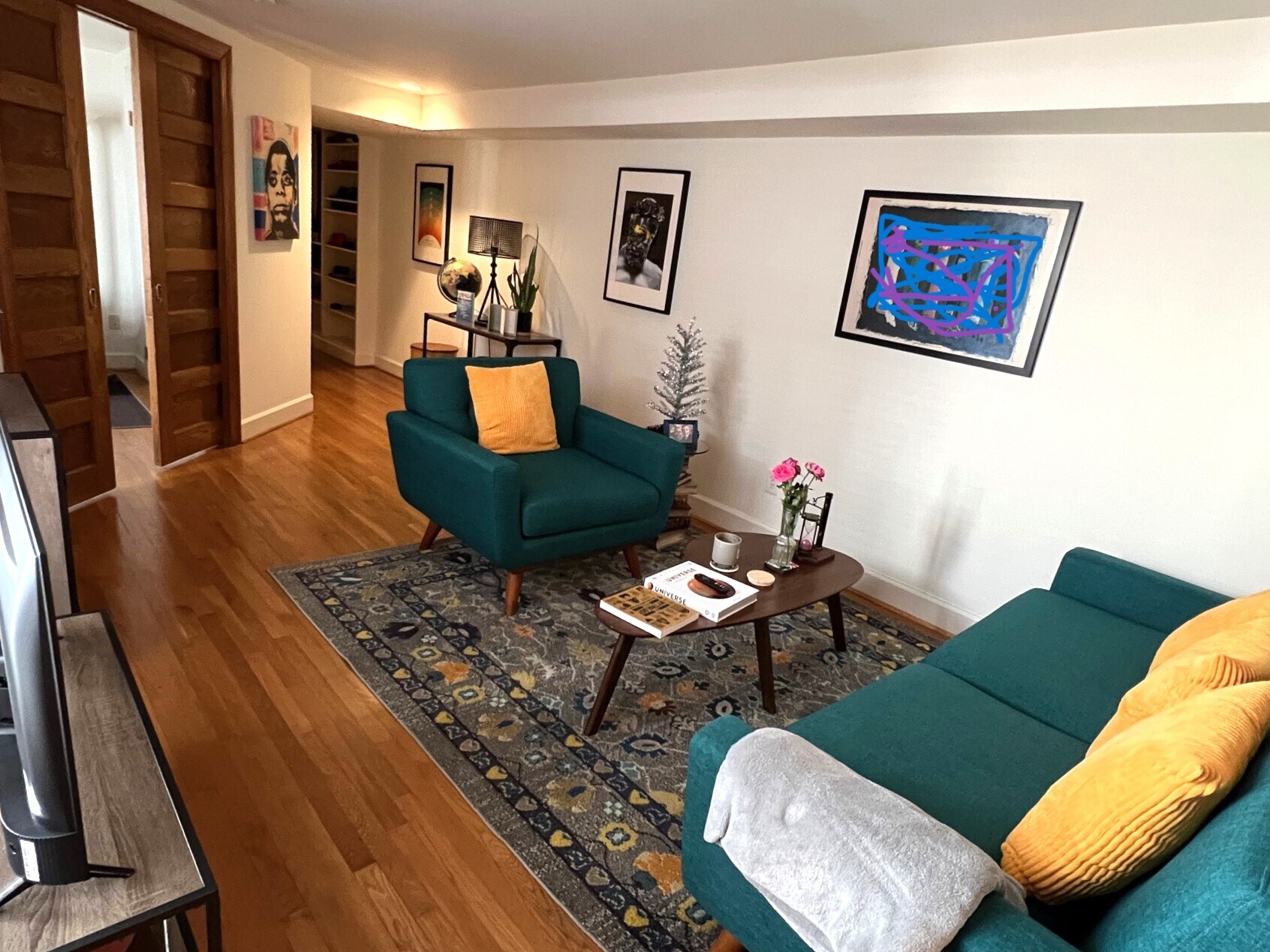 Living - 1724 Willard St NW