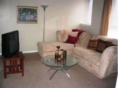 Living Room - Islandview Apartments