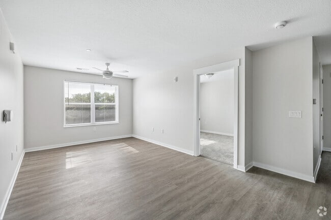 3BR, 2BA - 1,015SF - Living Room - Jalen Lofts