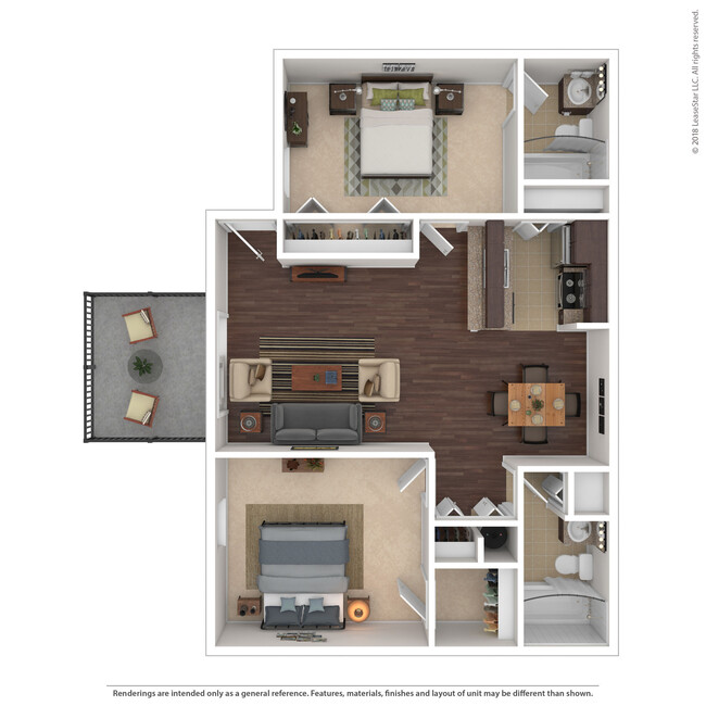 Floorplan - Tamarind Bay Apartments